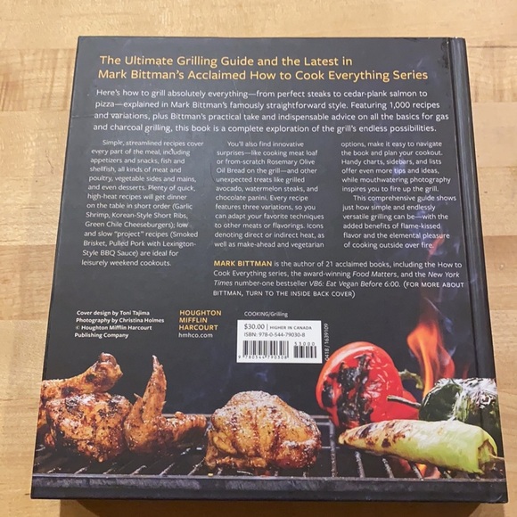 Hardcover “How to Grill Everything” Cookbook - Picture 3 of 10